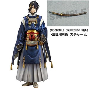 (中古品)GOODSMILE ONLINESHOP 特典付き 刀剣乱舞-ONLINE- 三日月宗近 1/8スケール ABS&PVC製 塗装済み完成