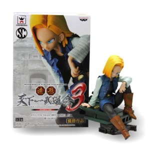 (中古品)SCultures 造形天下一武道会3 其之一 人造人間18号 ドラゴンボール 約12cm PVC製 フィギュア 単品