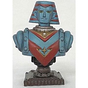 (中古品)横山光輝 フィギュアックス・ゲーム・ブロック ロボット・ウォーズ ジャイアントロボ(原作ブルーバージョン) 単品 食玩