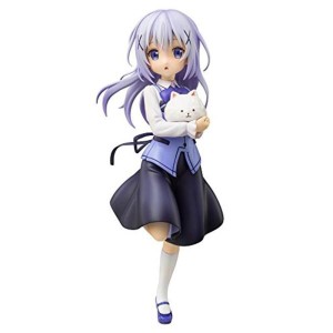 (中古品)ご注文はうさぎですか?? チノ Cafe Style 1/7スケール PVC製 塗装済み完成品フィギュア