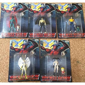 (中古品)デビルマン アクションフィギュアコレクション 全5種 フルセット 不動明 シレーヌ デビルマンレディ