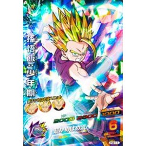 (中古品)ドラゴンボールヒーローズ 第３弾 孫悟飯：少年期 超かめはめ波 スーパーレア H3-11