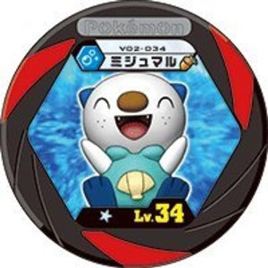 (中古品)ポケモン バトリオV 02弾 v02-034 Lv.34 ミジュマル