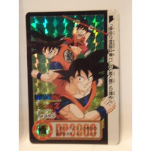 (中古品)バンダイ (旧）ドラゴンボール カードダス 両面キラ ３３９ 孫悟空