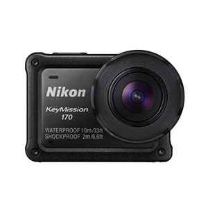 (中古品)Nikon 防水アクションカメラ KeyMission 170 BK ブラック