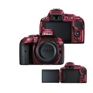 (中古品)Nikon デジタル一眼レフカメラ D5300 レッド 2400万画素 3.2型液晶 D5300 RED