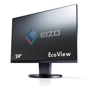 (中古品)EIZO FlexScan 23.8インチ 液晶モニター 1920×1080 IPSパネル HDMI DVI-D ノングレア EV2450-