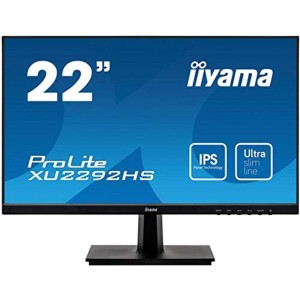 (中古品)マウスコンピューター iiyama モニター ディスプレイ XU2292HS-B1(21.5型/1920×1080/IPS方式ノングレア/狭