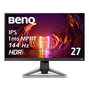 (中古品)BenQ MOBIUZ ゲーミングモニター EX2710 (27型/IPS/フルHD/144Hz/1ms/HDRi/treVoloスピーカー