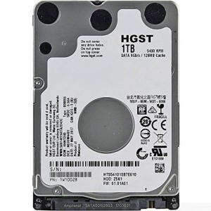 (中古品)HGST 日立 2.5inch HDD 1TB SATA 7mm厚 128MBキャッシュ HTS541010B7E610
