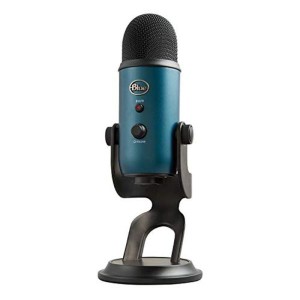 (中古品)Blue Microphones Yeti Black&Teal コンデンサーマイク USB PS4 / PS5 / ゲーミング PC マイ