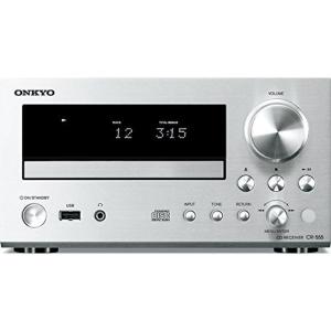 (中古品)ONKYO CDチューナーアンプ CR-555(S)