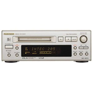 (中古品)ONKYO INTEC205 MDLP対応MDデッキ MD-105TX(S)