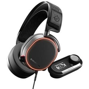 (中古品)SteelSeries ゲーミングヘッドセット ハイレゾ対応 密閉型 + USB DAC(デジタル/アナログ変換) オーディオシステム 有線