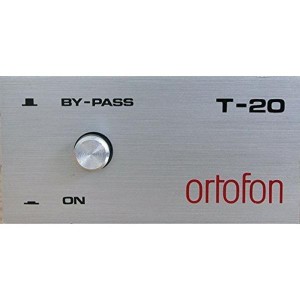 (中古品)ORTOFON 昇圧トランス/ヘッドアンプ t-20 オリジナル布ダストカバー プレゼント セット