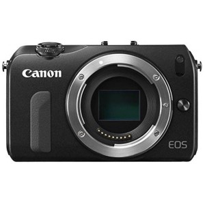 (中古品)Canon ミラーレス一眼カメラ EOS M ボディ ブラック EOSMBK-BODY