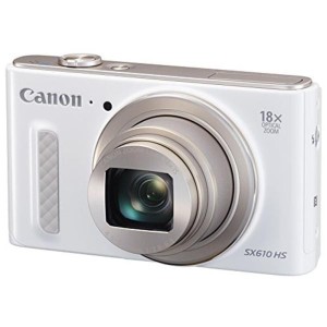 (中古品)Canon デジタルカメラ PowerShot SX610 HS ホワイト 光学18倍ズーム PSSX610HS(WH)