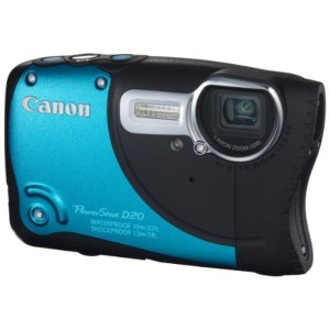 (中古品)Canon デジタルカメラ PowerShot D20 約1210万画素 光学5倍ズーム タフ防水 PSD20