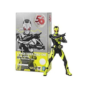 (中古品)S.H.フィギュアーツ 仮面ライダーゼロワン ライジングホッパー 50th Anniversary ver. 約150mm PVC&ABS製