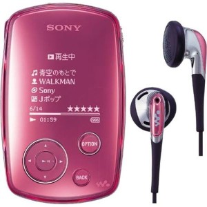 (中古品)SONY ウォークマンAシリーズ 6GB ピンクNW-A1000/P