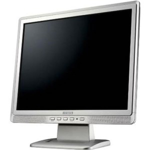 (中古品)I-O DATA 17インチ液晶ディスプレイ LCD-A174VS シルバー (SXGA, アナログ, スピーカー内蔵)