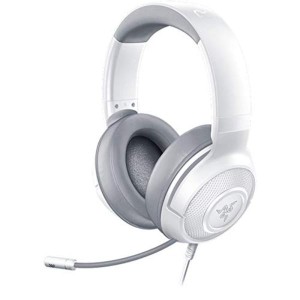 (中古品)Razer Kraken X - Mercury White ゲーミングヘッドセット 3.5mm 軽量 PS5 PS4 PC Switch