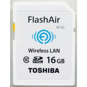 (中古品)東芝 SDHCメモリーカード(FlashAir) 16GB SD-WC016G