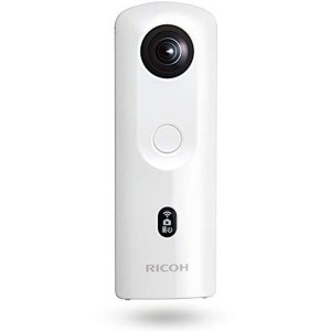 (中古品)RICOH THETA SC2 WHITE ホワイト 360度全天球カメラ 360°手振れ補正機能搭載 4K動画 進化したHDR合成機能 (