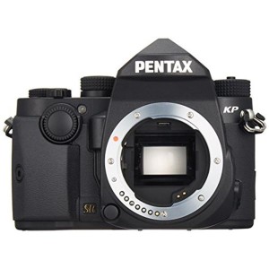 (中古品)PENTAX デジタル一眼レフカメラ KP ボディ ブラック 防塵 防滴 -10℃耐寒 アウトドア 5軸5段手ぶれ補正 KP BODY BL