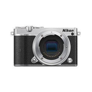 (中古品)Nikon ミラーレス一眼 Nikon1 J5 ボディ シルバー J5SL