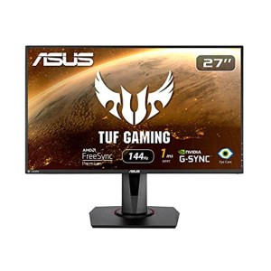 (中古品)ASUS ゲーミングモニター 27インチ VG278Q (1ms/144HZ/HDMI/DP/DVI/スリムベゼル/G-SYNC?対応/Fr