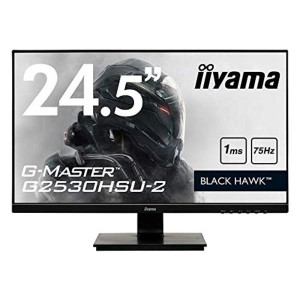 (中古品)マウスコンピューター iiyama モニター ディスプレイ G2530HSU-B2(24.5型/TN非光沢/1ms/1920x1080/US