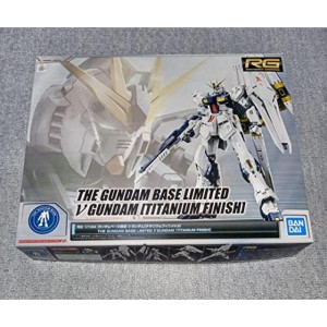 (中古品)RG 1/144 ガンダムベース限定 νガンダムチタニウムフィニッシュ 機動戦士ガンダム 逆襲のシャア