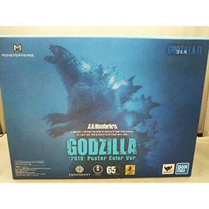 (中古品)フィギュア S.H.MonsterArts GODZILLAゴジラ 2019 Poster Color Ver.