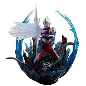 (中古品)フィギュアーツZERO 超激戦 ウルトラマンティガ マルチタイプ 約190mm PVC・ABS製 塗装済み完成品フィギュア BAS63247