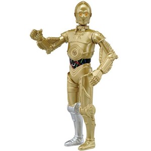 (中古品)メタコレ スター・ウォーズ #04 C-3PO 約 77mm ダイキャスト製 塗装済み 可動フィギュア