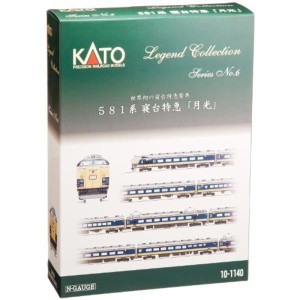 (中古品)KATO Nゲージ 581系 寝台特急 月光 12両 レジェンドコレクション 10-1140 鉄道模型 電車