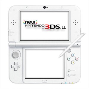 (中古品)Newニンテンドー3DS LL パールホワイト