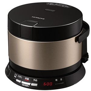 (中古品)日立 炊飯器 2合 IH式 おひつ御膳 コンパクト&シンプル 打込鉄釜 RZ-WS2M N