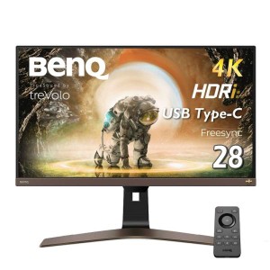 (中古品)BenQ EW2880U 4K エンターテインメントモニター (28インチ/4K/IPS/HDRi/ 3W x 2 treVoloスピーカー