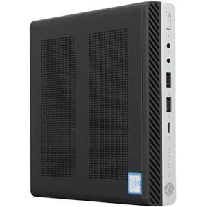 (中古品)中古パソコン HP EliteDesk800 G3 Mini Windows10 デスクトップ 極小 一年保証 Core i5 6500 3