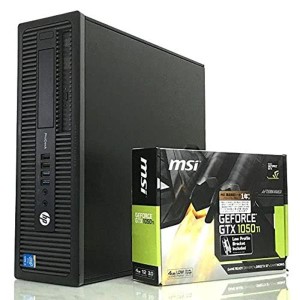 (中古品)NVIDIA GeForce GTX 1050 Ti/ メモリ8GB搭載ゲーミングデスクトップPC HP Prodesk 600 G1/Wi