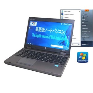 (中古品)貴重英語版 WINDOWS7インストール 中古ノートパソコン 通信ソフトに最適 シリアル RS-232C 高速ＣＰＵ Core I5 2.6