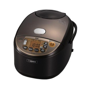 (中古品)象印 炊飯器 一升 IH式 極め炊き ブラウン NP-VQ18-TA