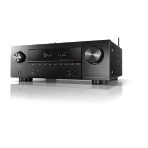 (中古品)Denon AVレシーバー 7.2ch Dolby Atmos/DTS:X/HDR/HEOS/Airplay2対応 ブラック AVR-X15