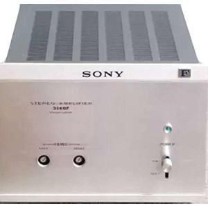 (中古品)sony 110W マルチサプライ電源トランス使用 パワーアンプ TA-3140F オリジナル布ダストカバー プレゼント セット