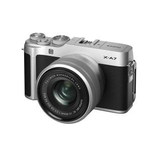 (中古品)FUJIFILM ミラーレス一眼カメラ X-A7レンズキット シルバー X-A7LK-S