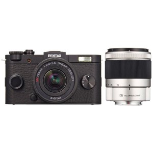 (中古品)PENTAX ミラーレス一眼 Q-S1 ダブルズームキット 標準ズーム 02 STANDARD ZOOM ・望遠ズーム 06 TELEPHO