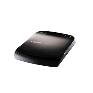 (中古品)Logitec WiFi対応 ポータブルDVDドライブ (ブラック) LDR-PS8WU2BKW
