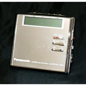 (中古品)Panasonic パナソニック SJ-MR230-S シルバー ポータブルMDレコーダー MDLP対応 （MD録音再生兼用機/録再/MDウ
